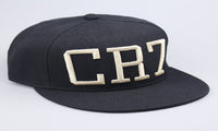 Mens black /skyblue  CR7 Baseball Caps - sparklingselections