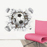 Kids Creative 3D Soccer Ball Football Sports Home Decor Wall Sticker