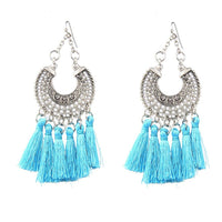 New Fashion Geometric Cheap Brincos Long Tassel Drop Earrings - sparklingselections