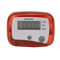 Digital Walk LCD Pedometer Distance Step Counter Calorie Running Pedometer Walking Distance Counter for Outdoor Sports