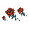 Women Neck Arms 3D Body Art Fake Tattoos Rose Temporary Tattoo Sticker