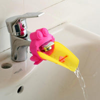 Kids Hand Washing Animal Faucet Extender Baby Tubs Bathroom Sink Gift - sparklingselections