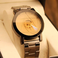 Men's Stainless Steel Quartz Analog Luxury Wrist Watch - sparklingselections