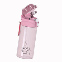 Kids Portable Protein Hiking Shaker Plastic Sports Water Bottle 500ml - sparklingselections