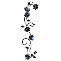 New 3D Vase Flower Tree Removable Wall Sticker - sparklingselections