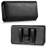 New Stylish Leather Flip Phone Case With Belt Clip For iPhone, Samsung