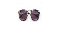 Summer Design Colorful Floral Fashion Sunglasses