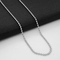 New stylish Forever Stainless Steel No Fade With Ball Chain Pendant Necklace - sparklingselections