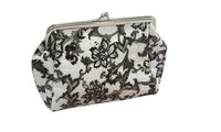 Cute PU leather Floral Printed Small Wallet - sparklingselections