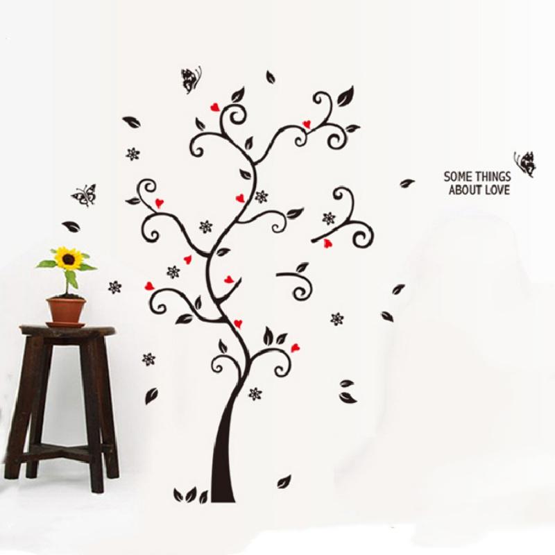 Home Decor Photo Frame Tree Wall Stickers Sofa Living Room Poster ...