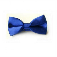 Kids Blue Party Bow Tie Lovely Cute Baby Boy Necktie Bowtie - sparklingselections