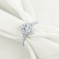 Wedding White AAA CZ Elegant Engagement Ring For Women - sparklingselections