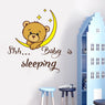 Kids Living Room Shh Baby is Sleeping Home Decor Wall Sticker