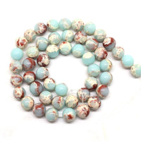 Blue Stone Beads For Jewelry Making