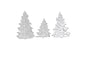 3pcs Christmas Metal Cutting Dies for Stencil Christmas Tree