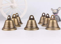 30 Pcs Gold Jingle Bells Pendants Hanging Christmas Tree Ornaments Dog Doorbell & Potty Training Bronze Jingle Bell 38mm/1.5inch - sparklingselections