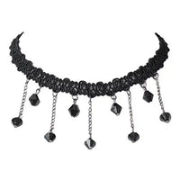 New Simple Retro Short Hollow Out Lace Necklace For Women