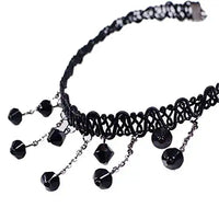 New Simple Retro Short Hollow Out Lace Necklace For Women
