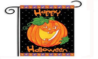 Pumpkin Halloween Weatherproof Decoration Garden Flag - sparklingselections
