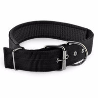 Dual Layer Super Comfort Foam Cotton Nylon Strap Pet Collar - sparklingselections