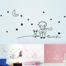 Funny Stars Moon The Little Prince Boy Poster Kids Wall Stickers