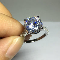 Fashion Women Silver Engagement New Rings - sparklingselections