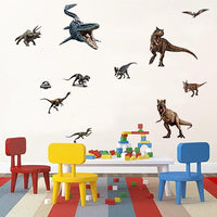 New Kids Dinosaurs Jurassic Park PVC Home Decor Wall Stickers - sparklingselections