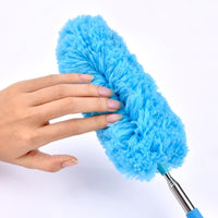Household Cleaning Adjustable Washable Dusting Brush Microfiber Dusters 2pcs - sparklingselections