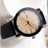 Black Women's Fashion Analog Quartz Wrist Watch Casual Leather Most Selling Watch Accessory For Gifts