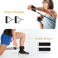 5 Elastic Fitness Bands - sparklingselections