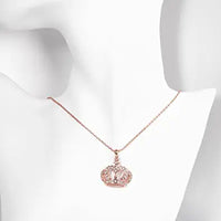 Women Classic Princess Crown Necklaces Pendant