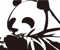 New Bamboo Panda Wall Stickers for Rooms Decor - sparklingselections