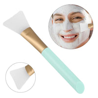 2 PCS Silicone Facial Mud Mask Body Lotion Brush Applicator Tools