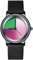 Lancardo Silicone Rainbow Quartz Women Wrist Watch Fashion Dress High Quality Casual Wristwatches
