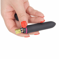 Wireless Long Dildo Sex Toys Speed Bullet Black Vibrator for Women - sparklingselections