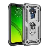 New Magnetic Hard Cover With Ring Stand For Motorola Moto G7 Power - sparklingselections