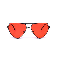 Women UV Protection Cat Eye Red Shades Eyewear Sunglasses - sparklingselections