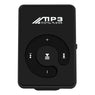 Mini Mirror Clip USB Digital Mp3 Music Player Support 8GB SD TF Card Black