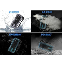 Wireless Waterproof Bluetooth Speakers Stereo Subwoofer Support Hands Free Call FM Radio TF Card for Travel - sparklingselections