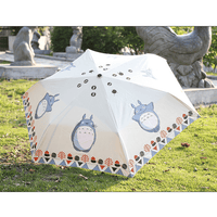 Beautiful Strong Water-repellent Anti-UV Folding Parasol Sun Umbrella - sparklingselections