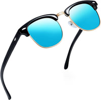 Polarized Sunglasses Women Men Retro Brand Sun Glasses
