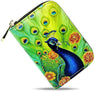 New Women Peacock Printed Pattern Leather Wallet Purse Top Quality Fashion Beautiful Wallets