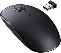 Universal Gaming Mouse Ultra Slim U-Shaped Wireless Mouse USB 2.4G 10M ...