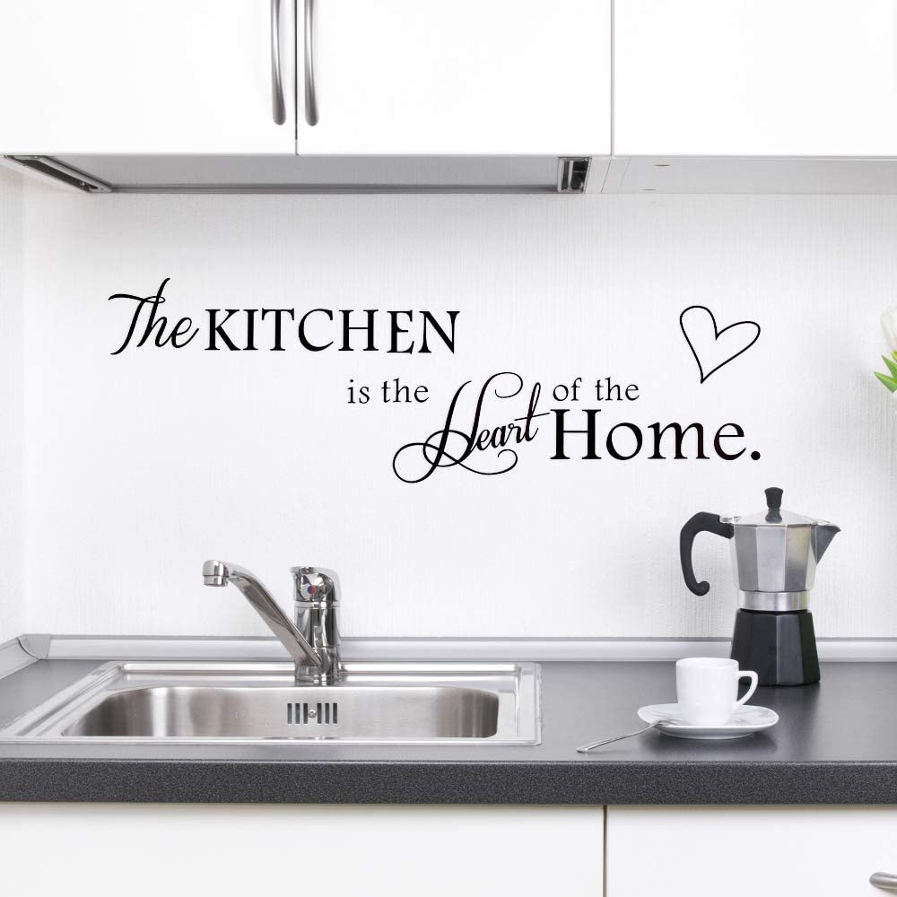 'The Kitchen' Quote Warmly Decorated Home Decorations Posters Shows Ki ...