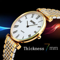 Gold Waterproof Quartz Wrist watches For Men - sparklingselections