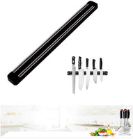 Wall Mounted Stainless Steel Magnetic Knife Holder Utensil Bar High Quality Wall Mount-Strong Magnets - sparklingselections