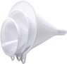 Plastic Filling Funnel Spout Pour Oil Tool Home and Kitchen Utility, Set OF 3