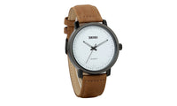 Luxury Real Leather Strap Wrist Watch - sparklingselections
