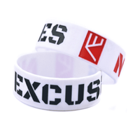 No Excuse Silicone Wristband - sparklingselections