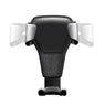 New Car Holder Cell Stand Support Gravity Air Vent Clip Mobile Phone Mount